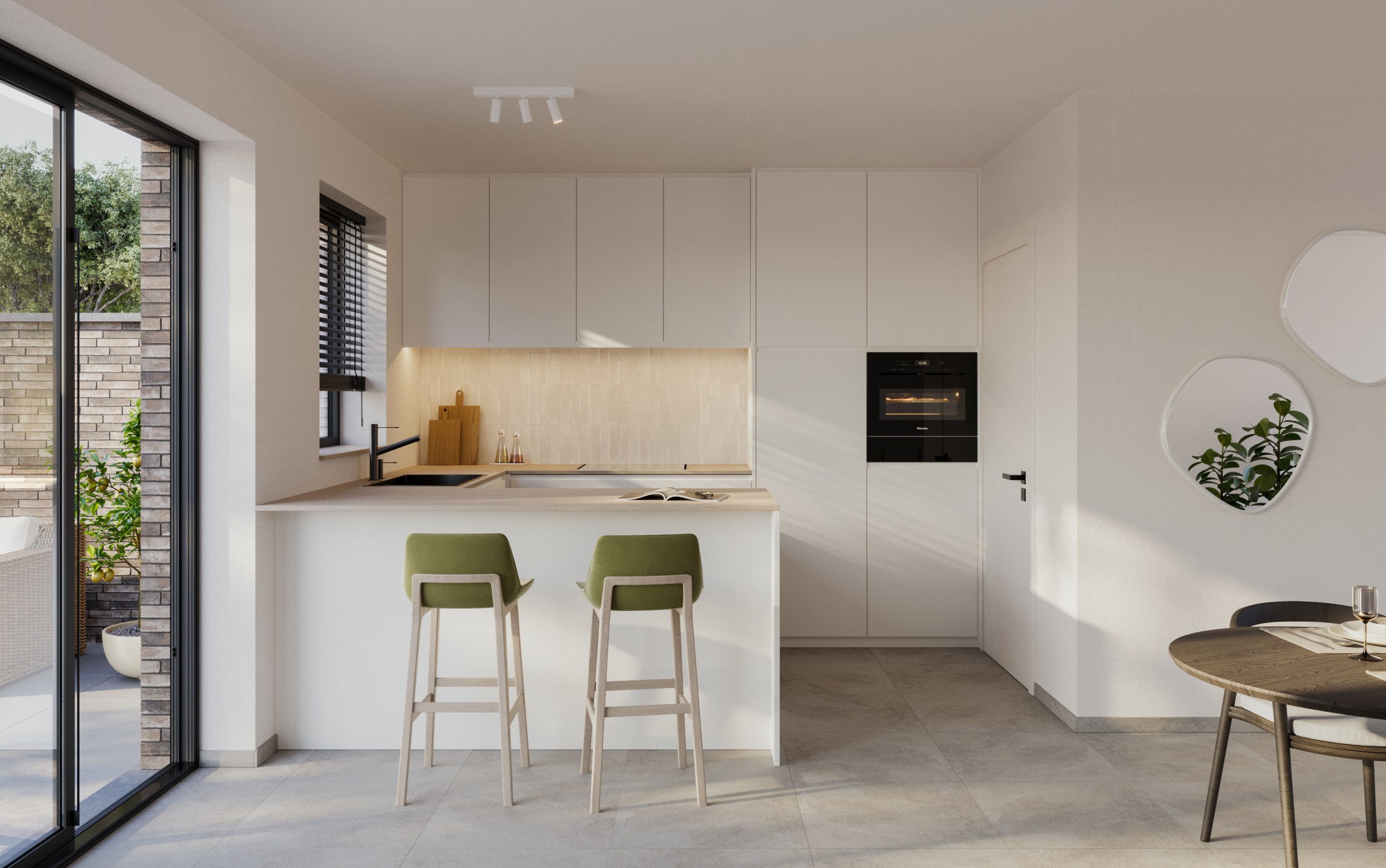 Trendy badkamerconcept