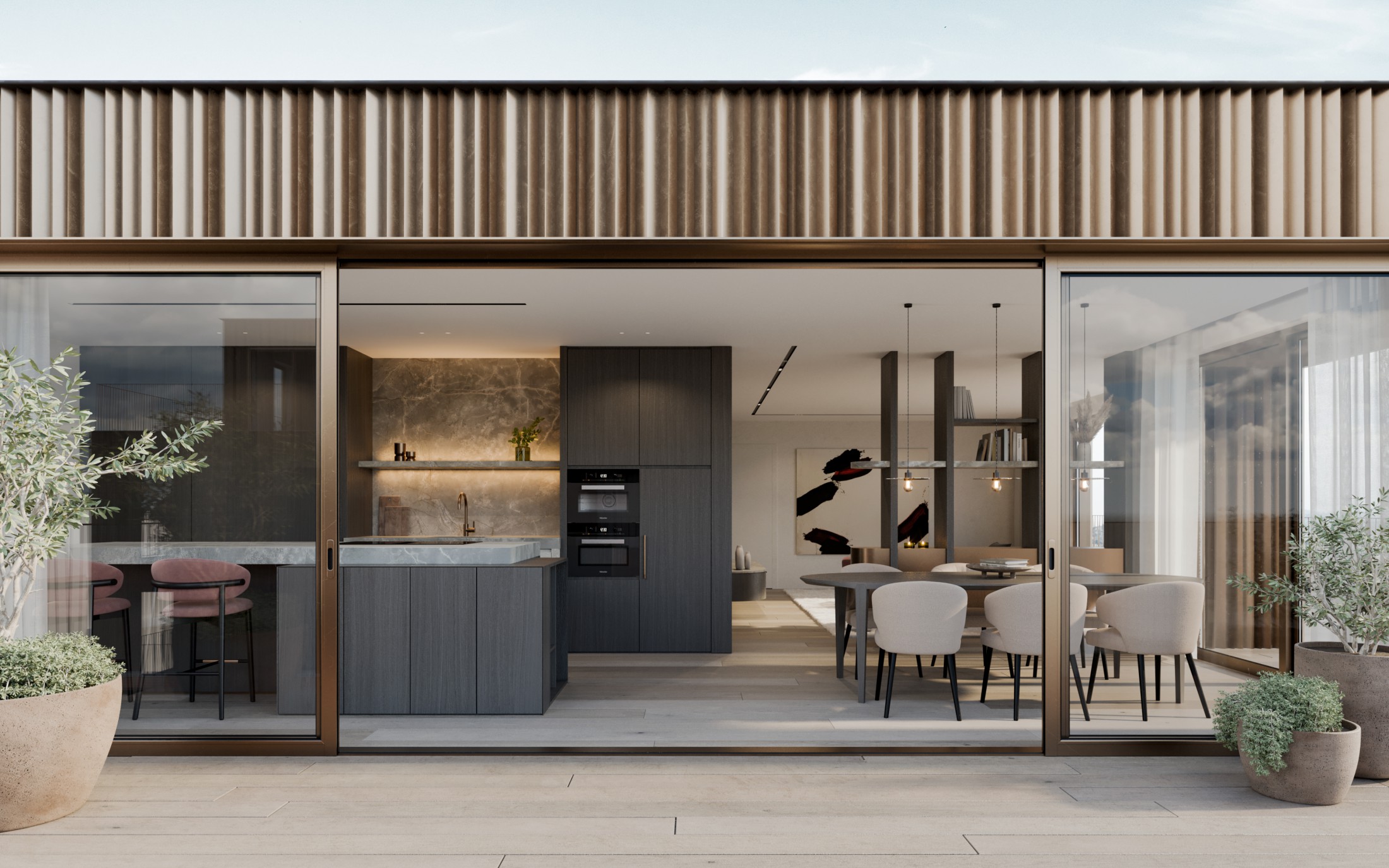 Exclusief penthouse design