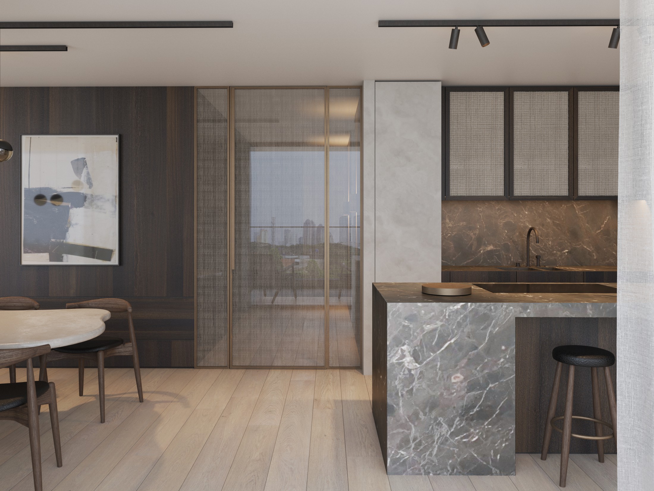 Verfijnd appartement